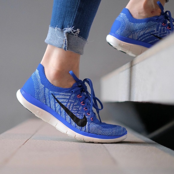 RARE Nike Women's Free Flyknit Sz Shoes